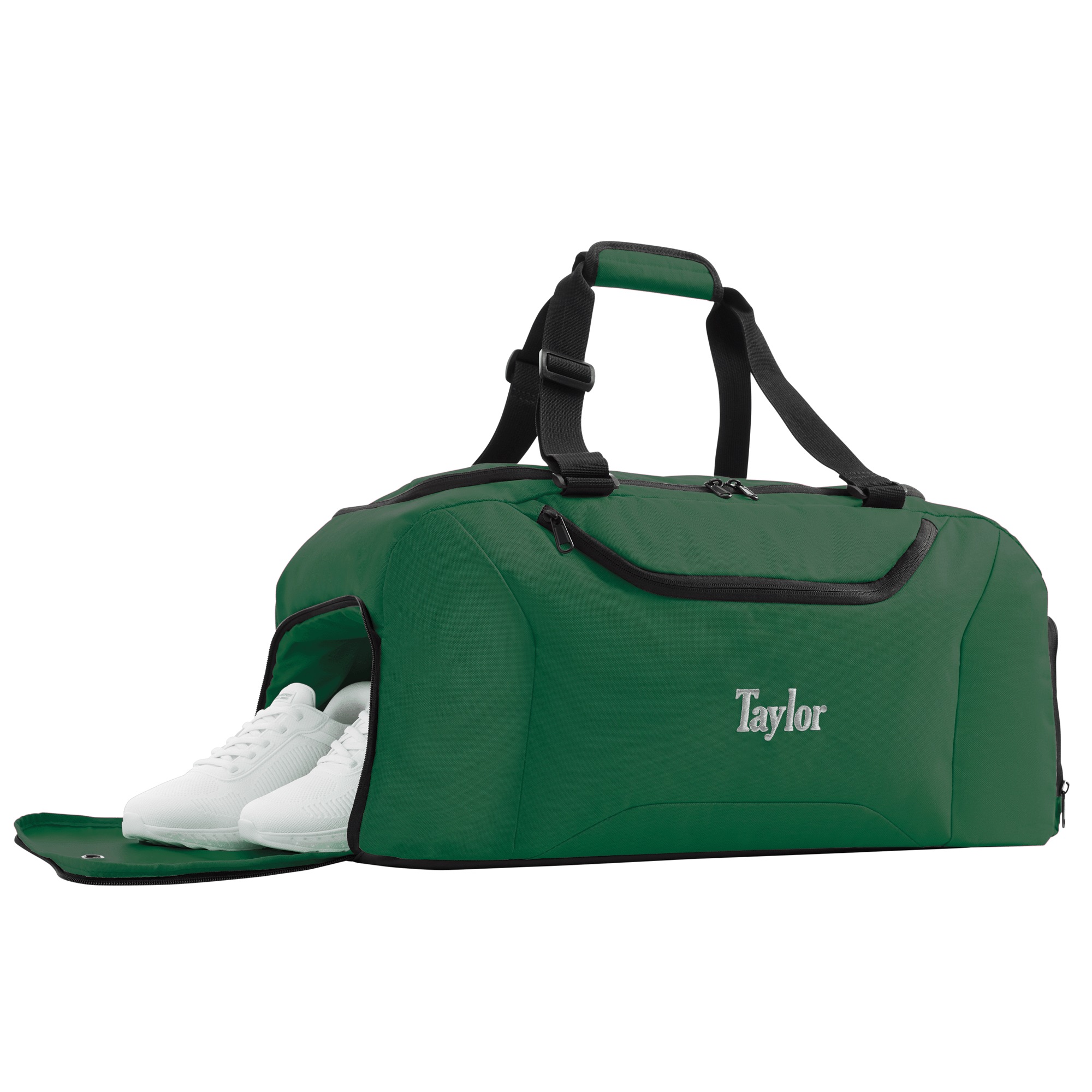 Personalized 23" Duffel with Shoe Pocket, Evergreen, large