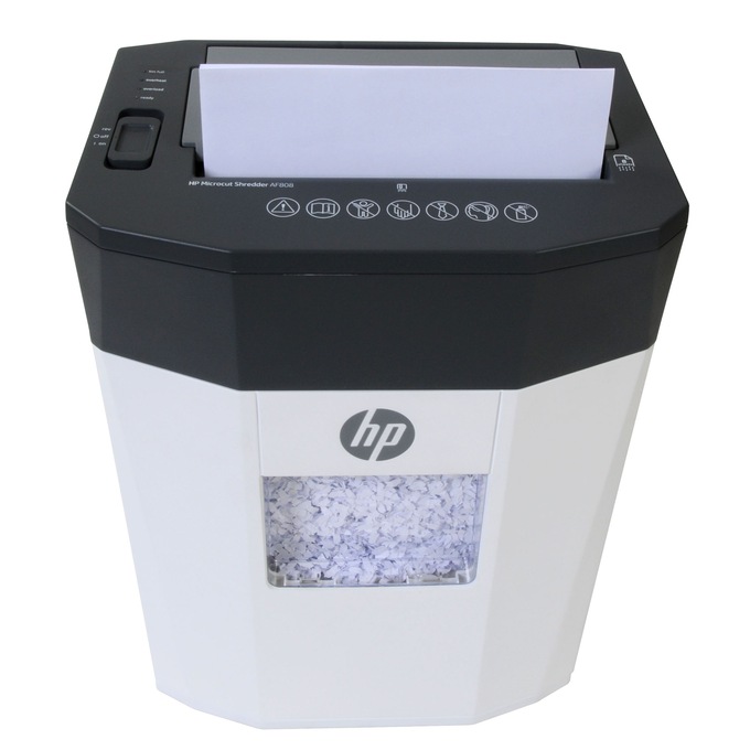 HP 80-Sheet Microcut Shredder, , large