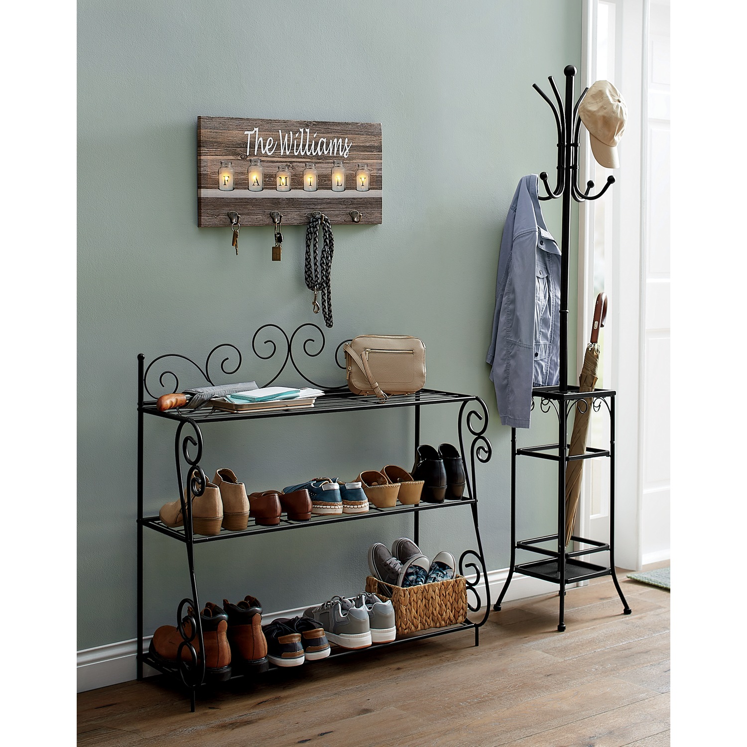 Scroll Shoe Rack | Ginny's