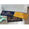Hello Indoor/Outdoor Coir Mat - 20" X 30", , large