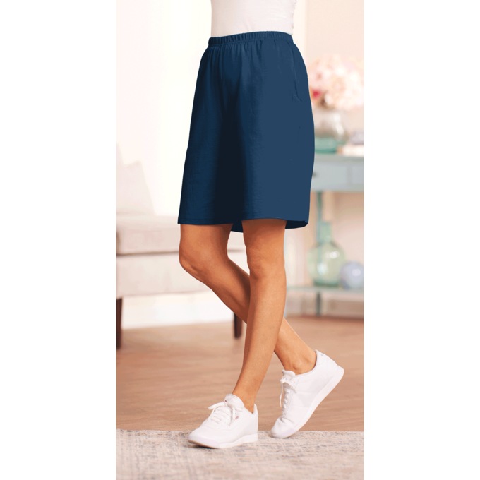 Knit Shorts - Solid and Print, , large