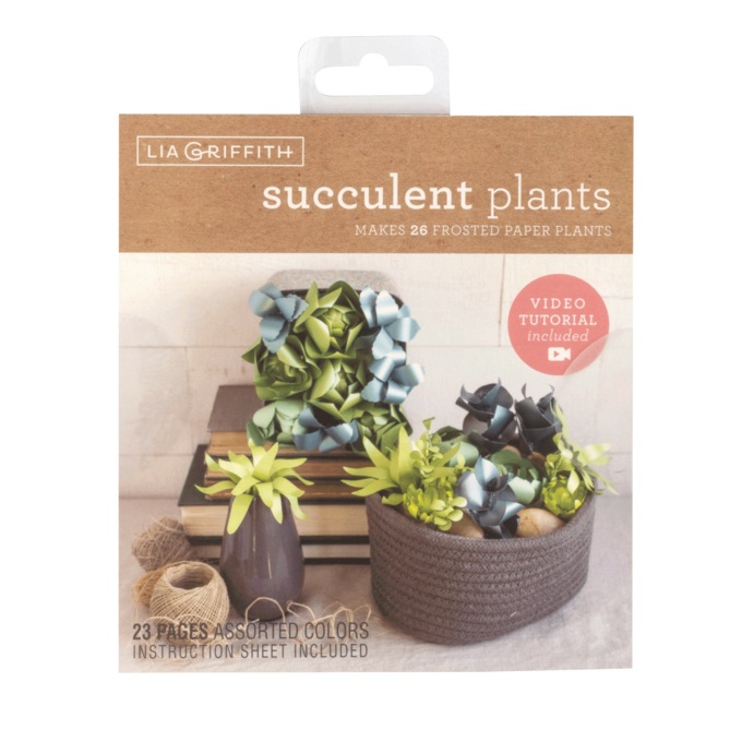 Lia Griffith Frosted Paper Stack Kit, , large