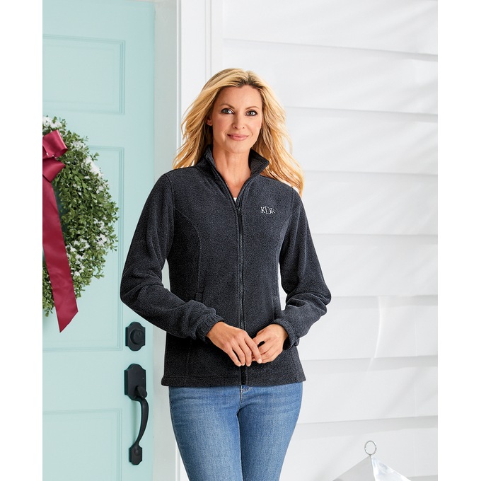 Women's Personalized Fleece Jacket, , large