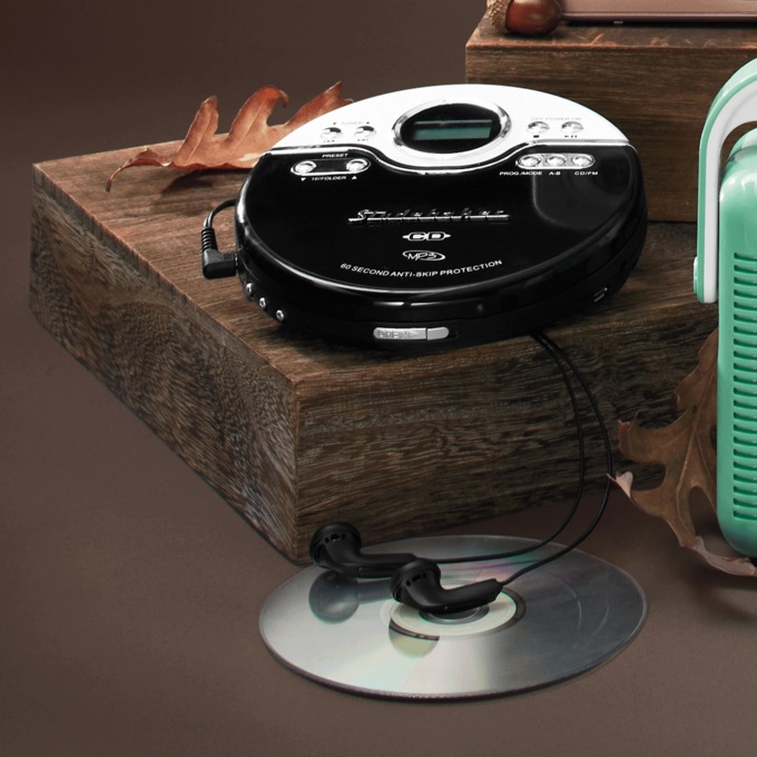 Studebaker Joggable Portable CD/MP3 Player, , large