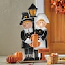 Chunky Wood Cutouts Lighted Pilgrims, , large