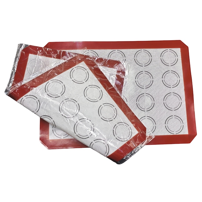 Set of 2 Silicone Baking Mats, , large