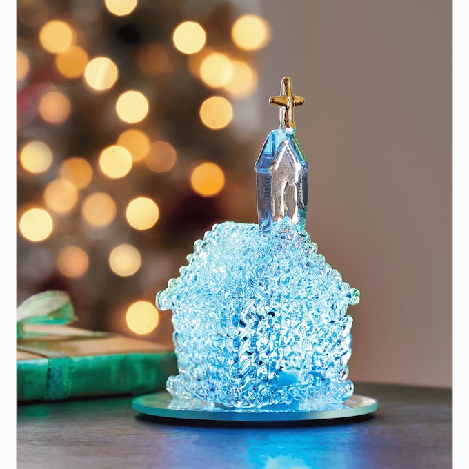 Lit Glass Church Fig, , large