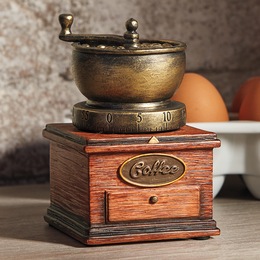 Decorative Coffee Grinder Timer, , large