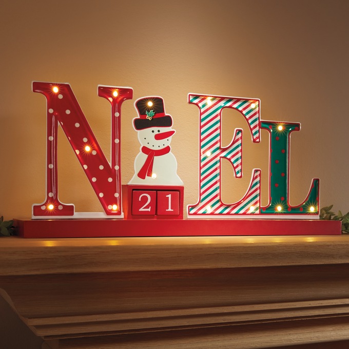 Lit Noel Christmas Countdown, , large