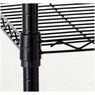 Wide 5-Tier Rolling Metal Wire Storage Rack with Wheels, , large