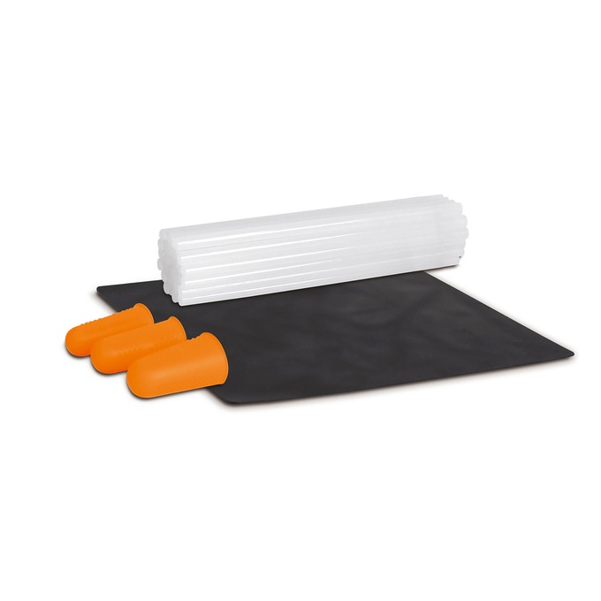 MakerX 34-Piece Mini Hot Glue Gun Accessory Kit by WORX, , large