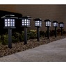 6-Piece Classic Lantern Solar LED Pathway Light Set, , large