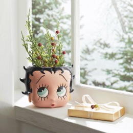 Betty Boop Head Planter Pot, , large