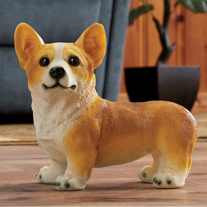 Chance The Corgi Statue, , large