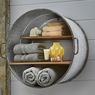Round Bucket Wall Shelf, , large