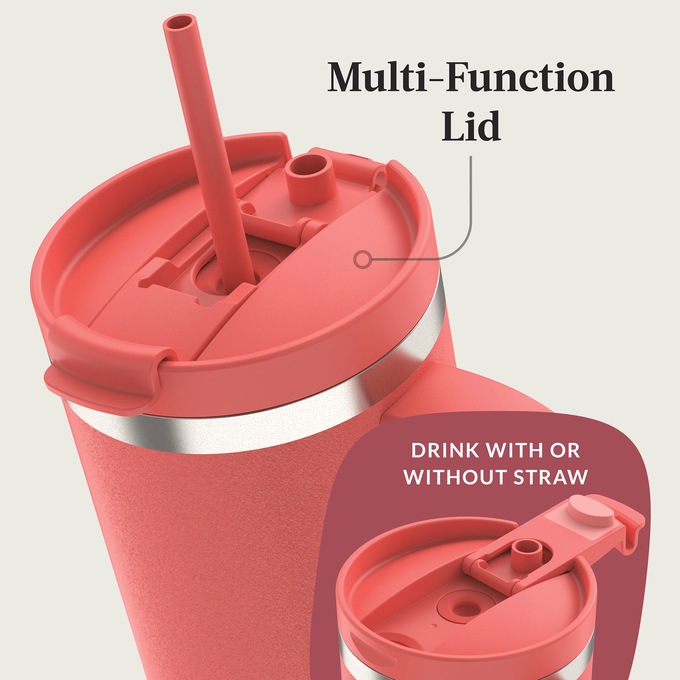 Contigo Streeterville 40-oz. Tumbler, Coral, large