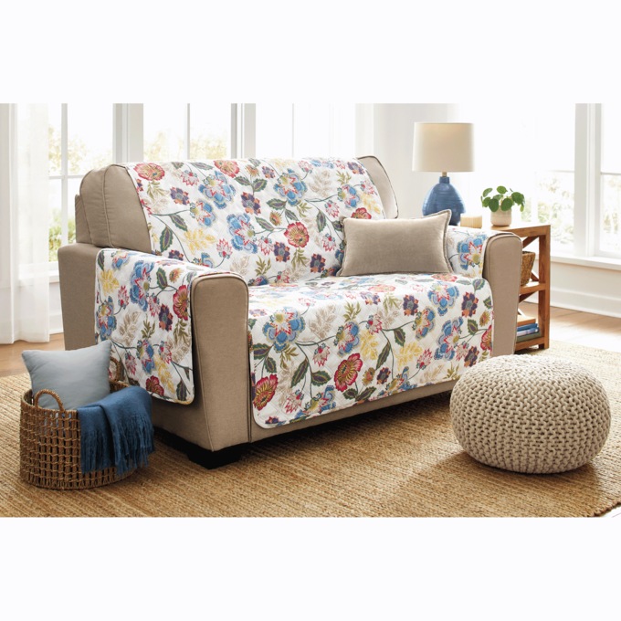 Spring Blooms Furniture Protector, , large