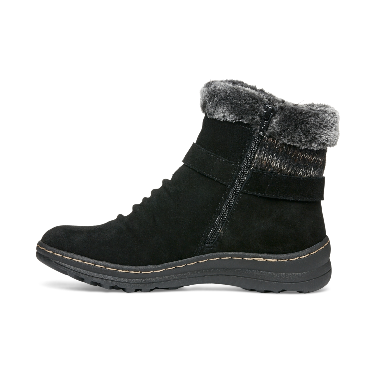 Baretraps Arlow Fur Trimmed Suede Bootie Ginny S