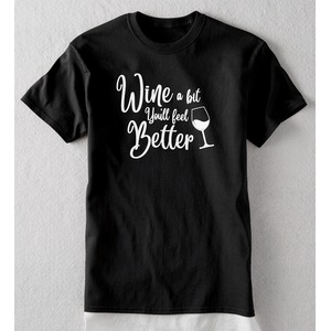 Wine a Bit Tee, , large