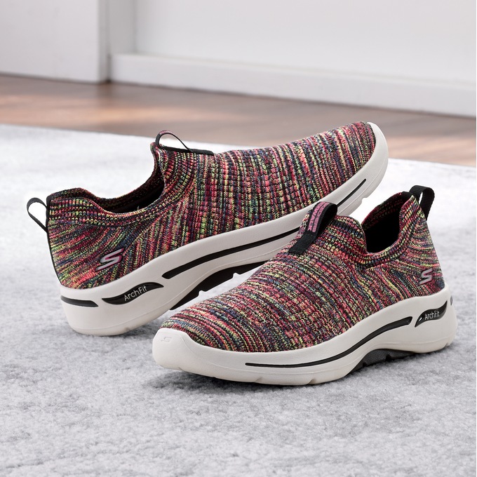 Skechers Women's GOwalk Arch Fit - Rainbow Surprise, , large
