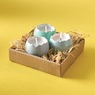 3-Piece Bird Nest Egg Candles, Multi, large