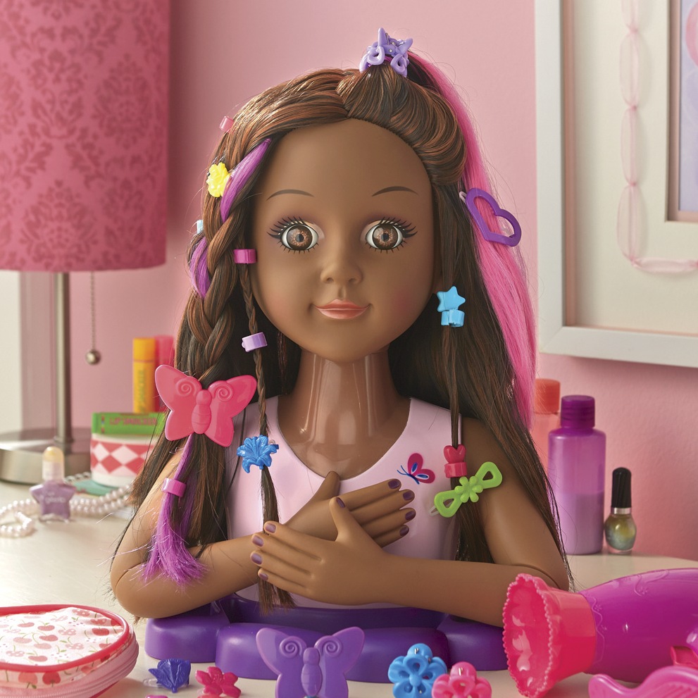 beauty doll head
