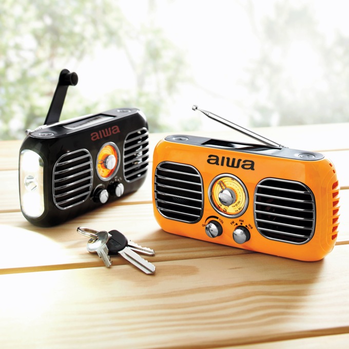 AIWA Handy Mate Solar-Charging Radio, , large