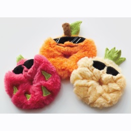 Set of 3 Hair Scrunchies, , large