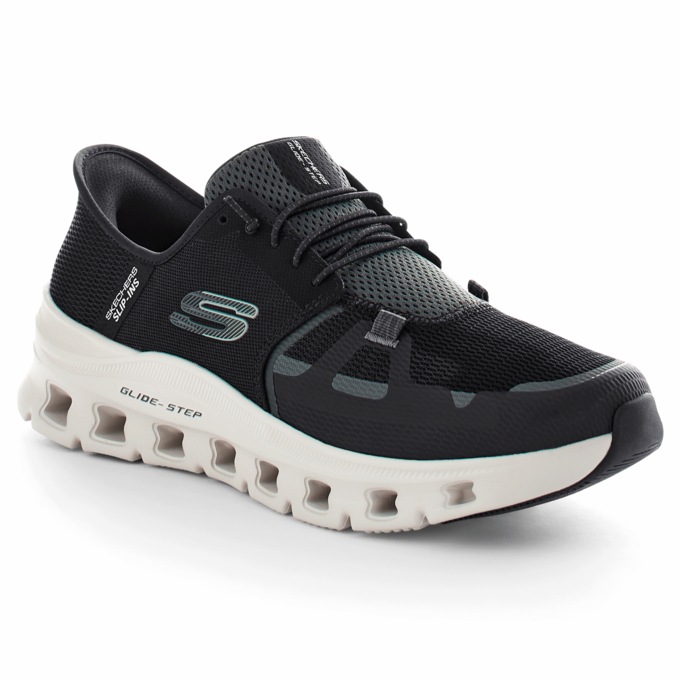 Skechers Men’s Slip-Ins Glide-Step Pro Shoe, Black, large
