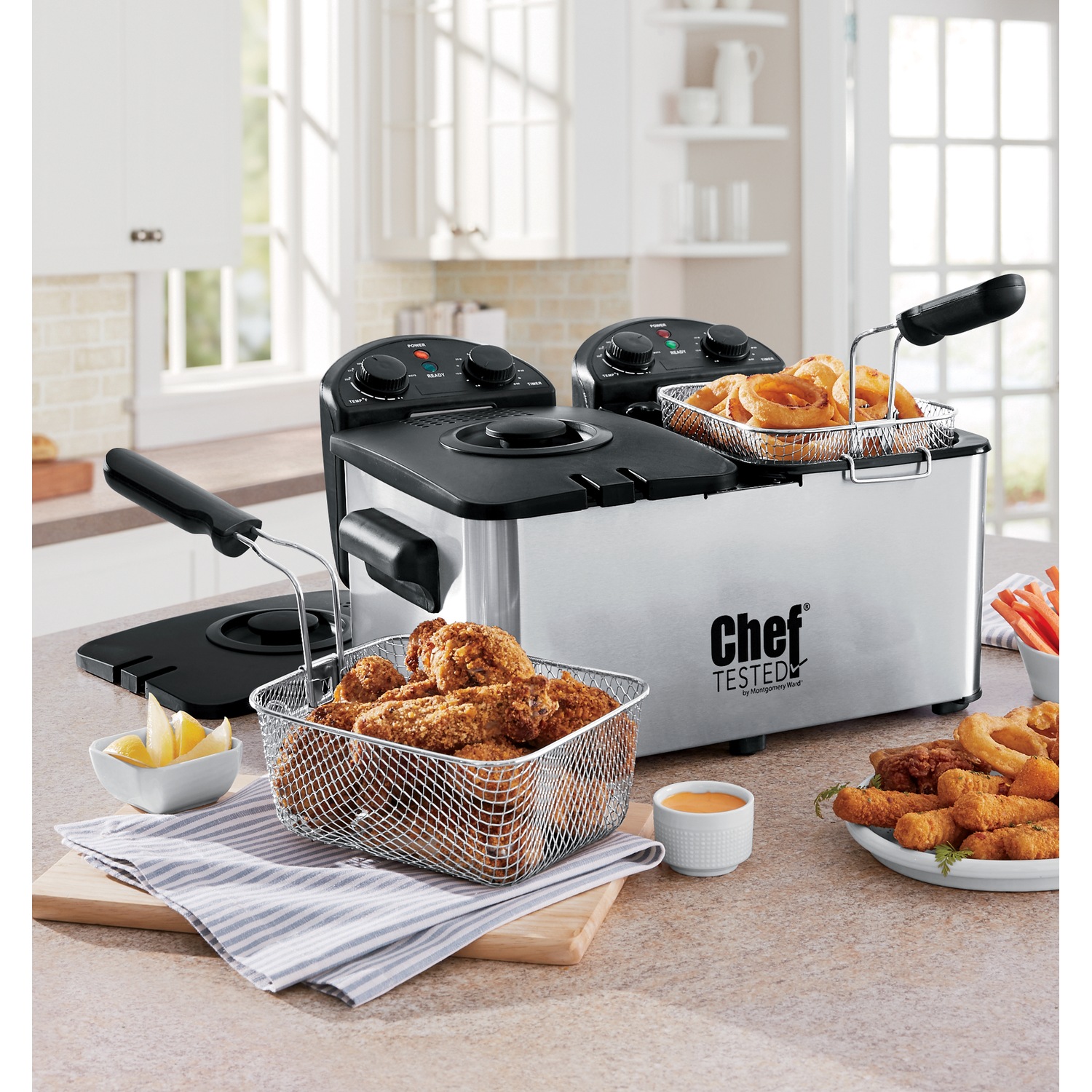 Chef Tested Double Tank Deep Fryer by Wards Ginny's
