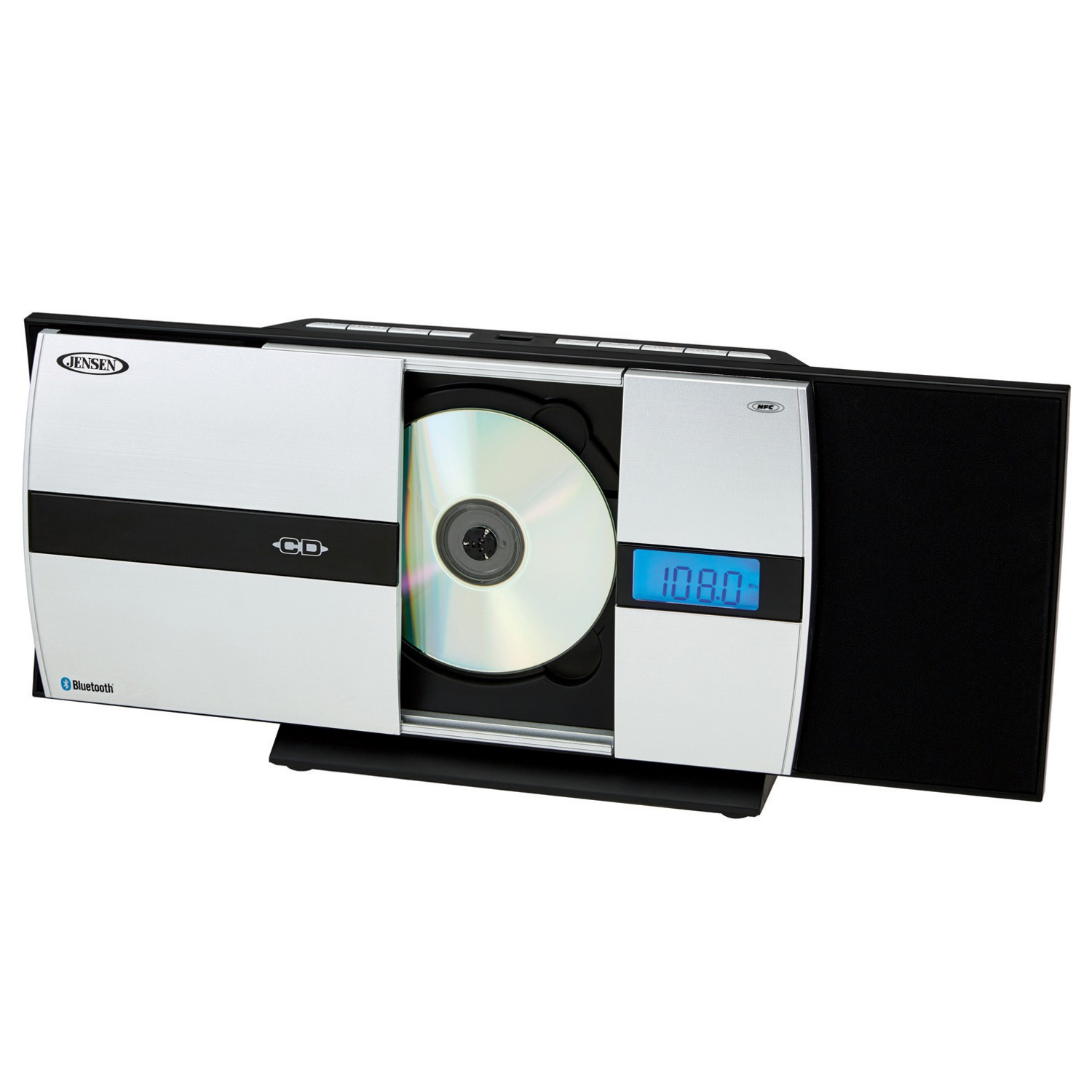 Wall Mountable Cd Player With Bluetooth By Jensen