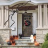 Lit Oversized Spider D&eacute;cor, Black, large