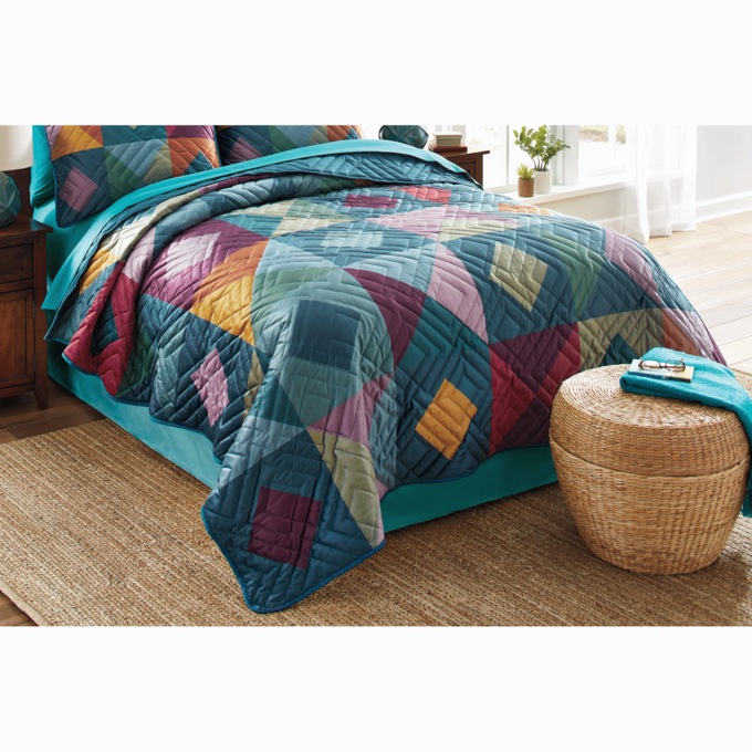 Velvet Patch Quilt, , large