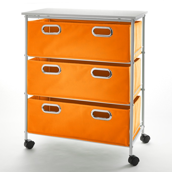 3- or 5- Drawer Rolling Cabinet, , large