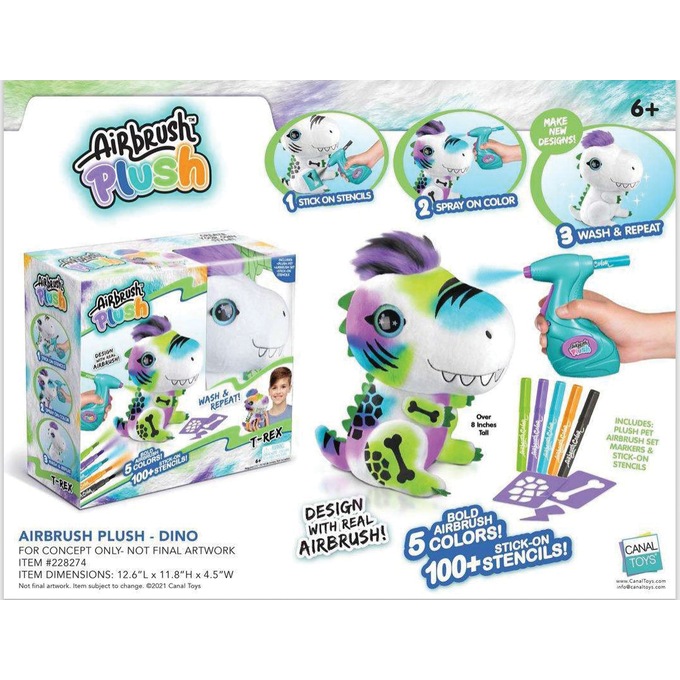 Airbrush Plush, , large
