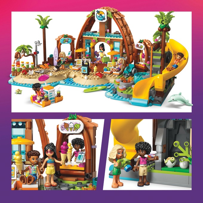 LEGO Friends Family Vacation Beach Resort, , large