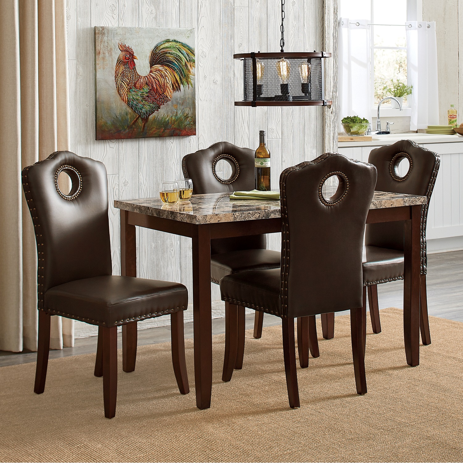Ginny solid wood dining chair online