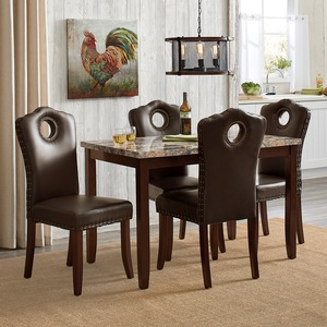 Nailhead Dining Chair, , large