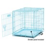 MidWest iCrate Single-Door Crate, Blue, large