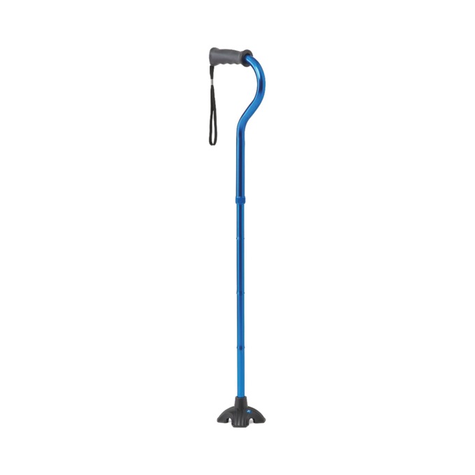 4-Point Offset Folding Hybrid Cane, , large