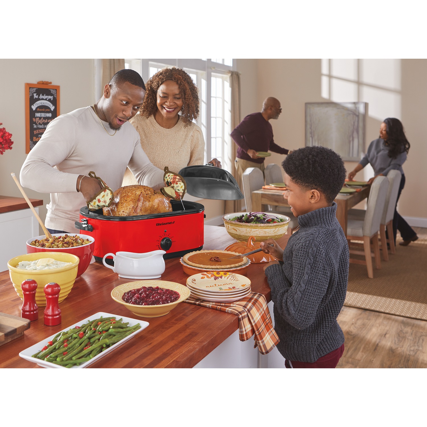 Elite Gourmet 18-Quart Electric Roaster with Lid | Ginny's