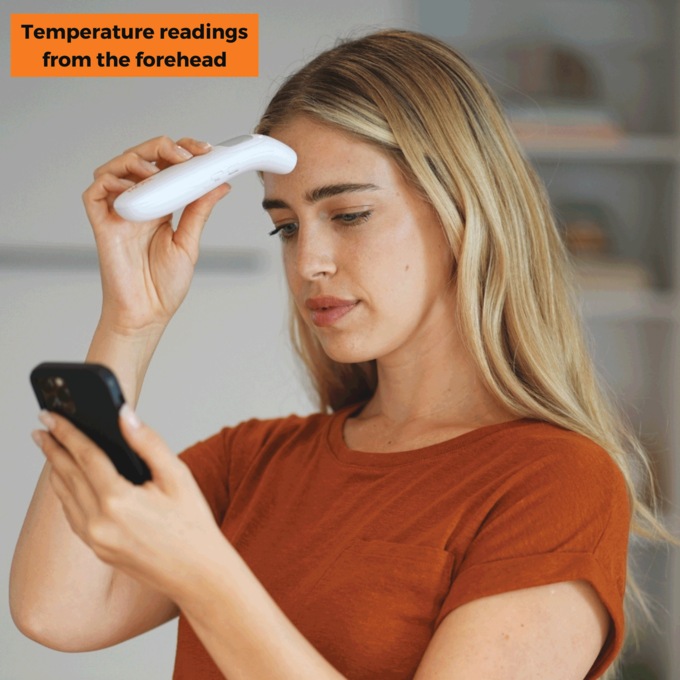 Mobi Smart Ear & Forehead Thermometer, , large