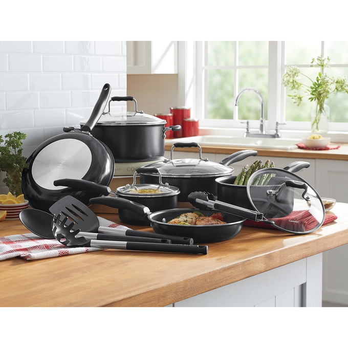 Cuisinart 14-Piece Aluminum Nonstick Cookware Set