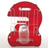 Space-Saving 2-Tier Dish Drying Rack with Utensil Holder, Delicious Red, large