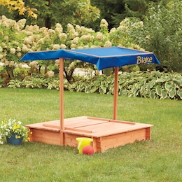 Convertible Sandbox with Sunshade, , large