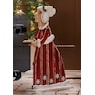 Chunky Wood Santa and Mrs. Claus Cutouts, , large
