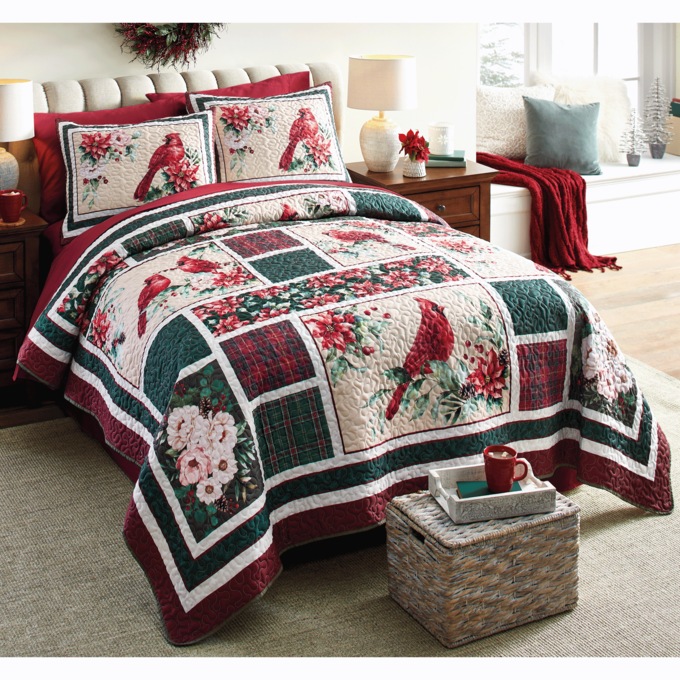 Reversible Seasonal Quilt, , large