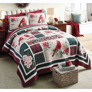 Reversible Seasonal Quilt, , large