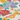 Color Connection Flower Power Microfiber Sheet Set, Lavender Multi, swatch