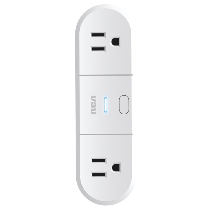 RCA Dual Outlet Smart Plug, , large
